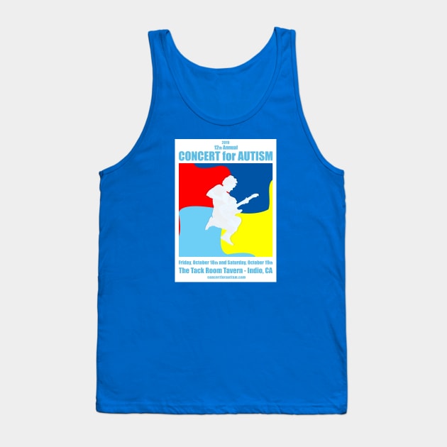 12th Annual Concert for Autism teaser Tank Top by ConcertforAutism